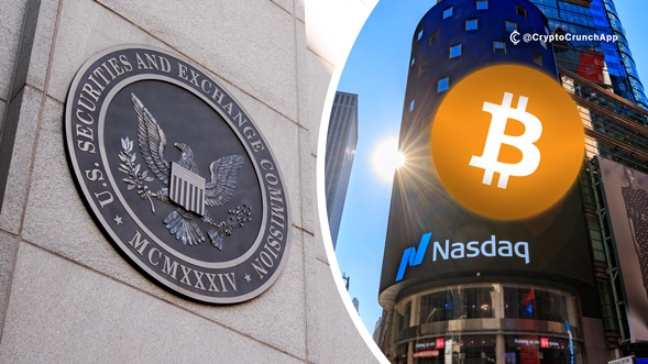 CryptoCrunchApp's tweet photo. 🚨LATEST: Nasdaq Applies for SEC Approval on Bitcoin Index Options https://t.co/qGdPqUY1An