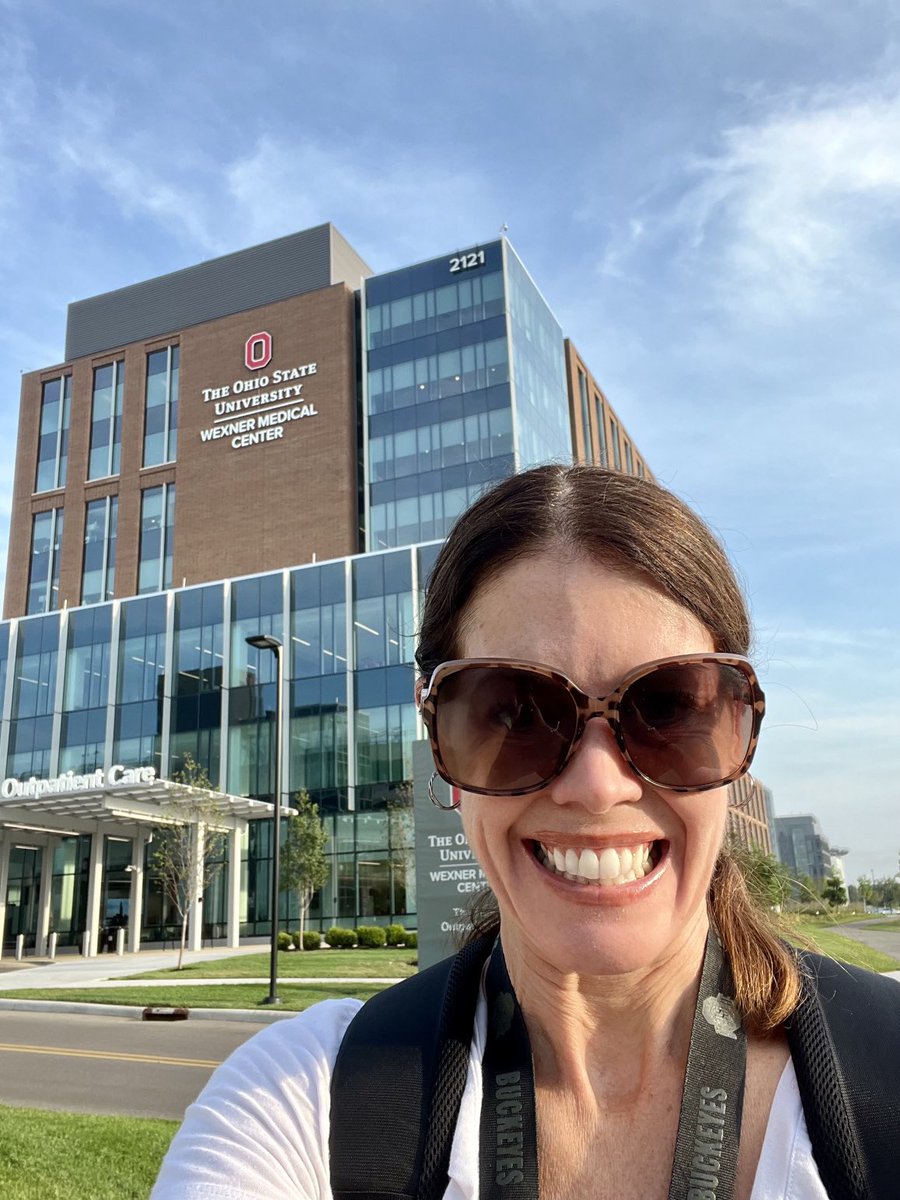 GretchenMcnally's tweet photo. It’s going to be a 🔥HOT🔥 one!!!! #walktowork @OSUWexMed @OSUCCC_James @OSUHematology #nurse #nursepractitioner #oncology #cancer #lymphoma #HIV #addiction #stigma #reaearch https://t.co/ART9Z5SnbJ