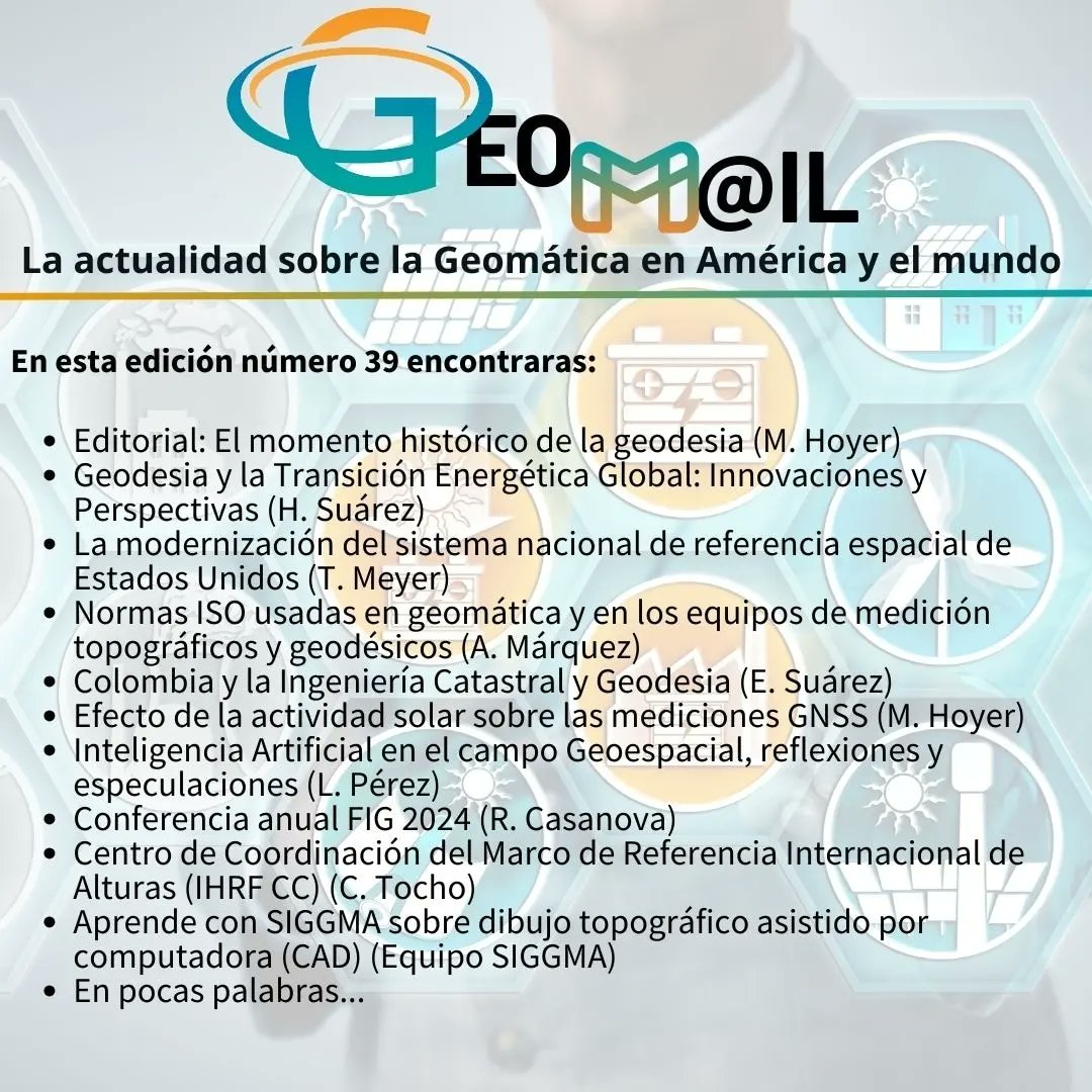 Disponible el Geom@il No. 39 con interesantes temas geomailblog.wordpress.com/2024/08/24/geo…
