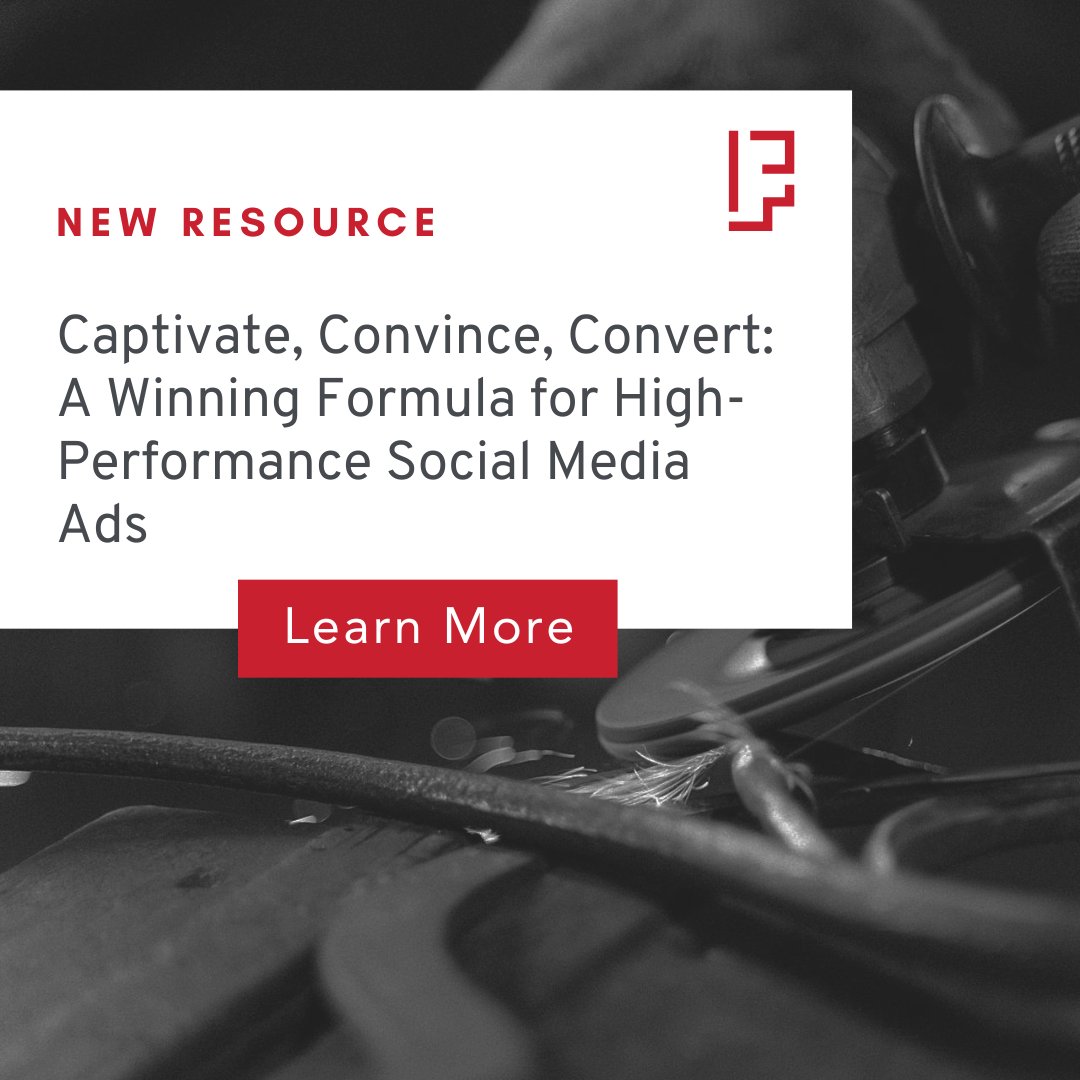 Foundery_DM's tweet photo. Unlock the secret to high-impact social media ads with our Captivate-Convince-Convert framework! Learn how to grab attention, build trust, and drive conversions with your social media ads. 📈

Read our blog and transform your ad strategy! https://t.co/uNhcDrkBmy https://t.co/nh7GWs34qH