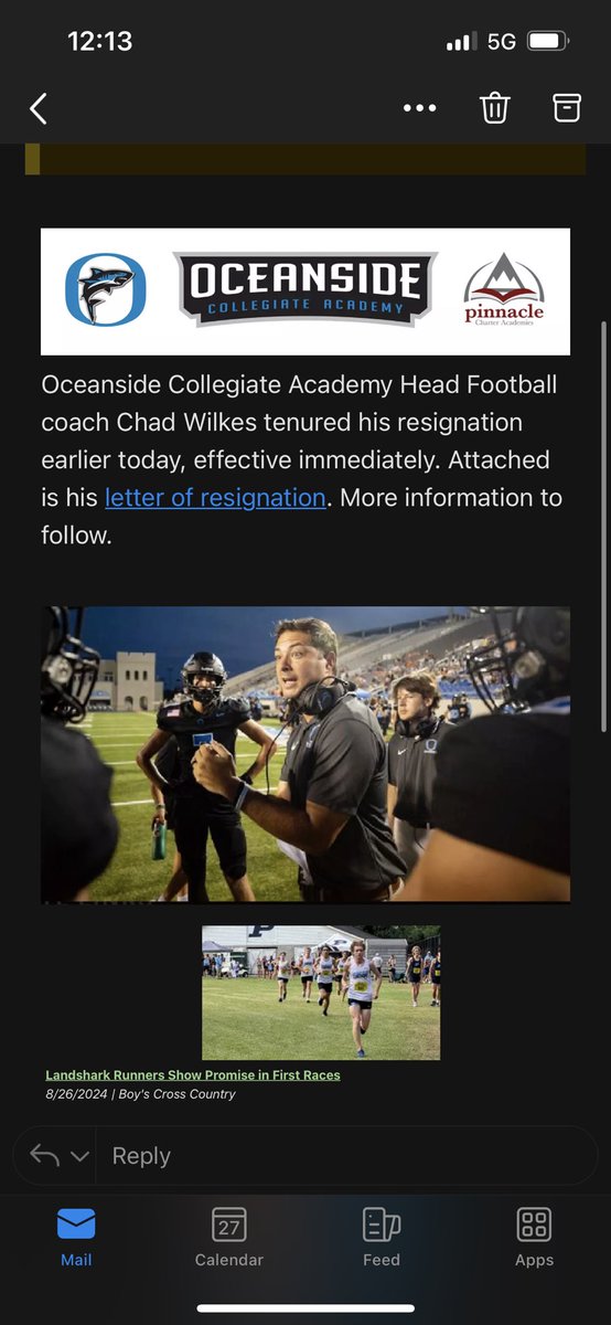 Whoa! Huge news out of Oceanside.