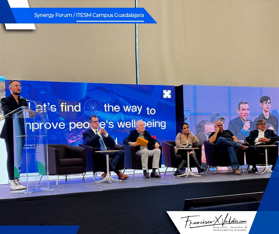 Un gusto estar en la Escuela de Ingeniería y Ciencias del <a href="/TECcampusGDL/">TEC Campus Guadalajara</a> participando en el Synergy Forum con el panel "Un Futuro Sostenible para el Agua y la Energía en México". 1/3

#SustentabilidadHolística #UsoEficiente #RecuperaciónResponsable #GestiónEstratégica