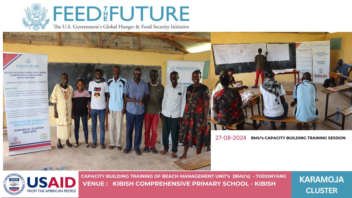 SAPCONE's tweet photo. A three-day capacity building training for LMA's &amp; BMU's Kicked-off Today in #Kibish; Turkana-Nyangatom-Dassenach corridor under the @USAID's Cross-Border Community Resilience Activity with funding support from @FeedtheFuture @USAID @USAIDKenya 

@CBCResilience #KaramojaCluster https://t.co/BDolE9yTuc