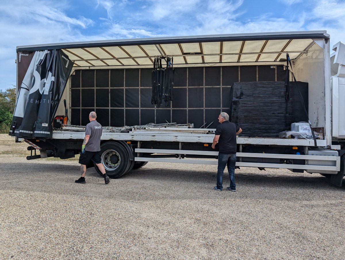 BramfordFc's tweet photo. Massive thanks to @debach01 who helped move our goals to their new permanent home. We really appreciated the help. https://t.co/NEgFhTGzlO