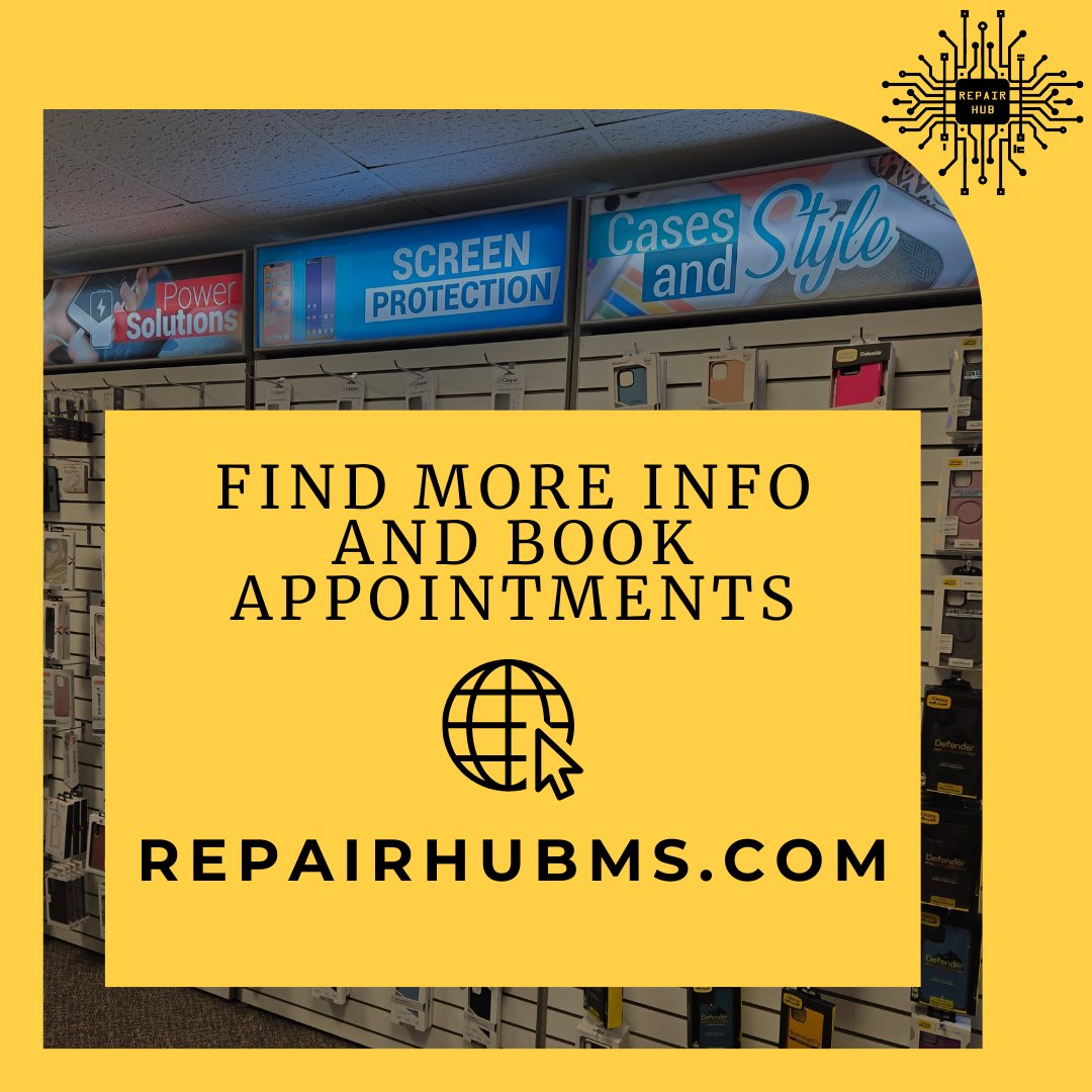 Introducing the new REPAIR HUB on campus! 📱💻 Buy, sell, or repair your devices right here—whether it's phones, tablets, laptops, or PCs. Plus, find all the accessories you need, from cases to chargers and more. Your tech solution is just a visit away! #RepairHub #TechSupport