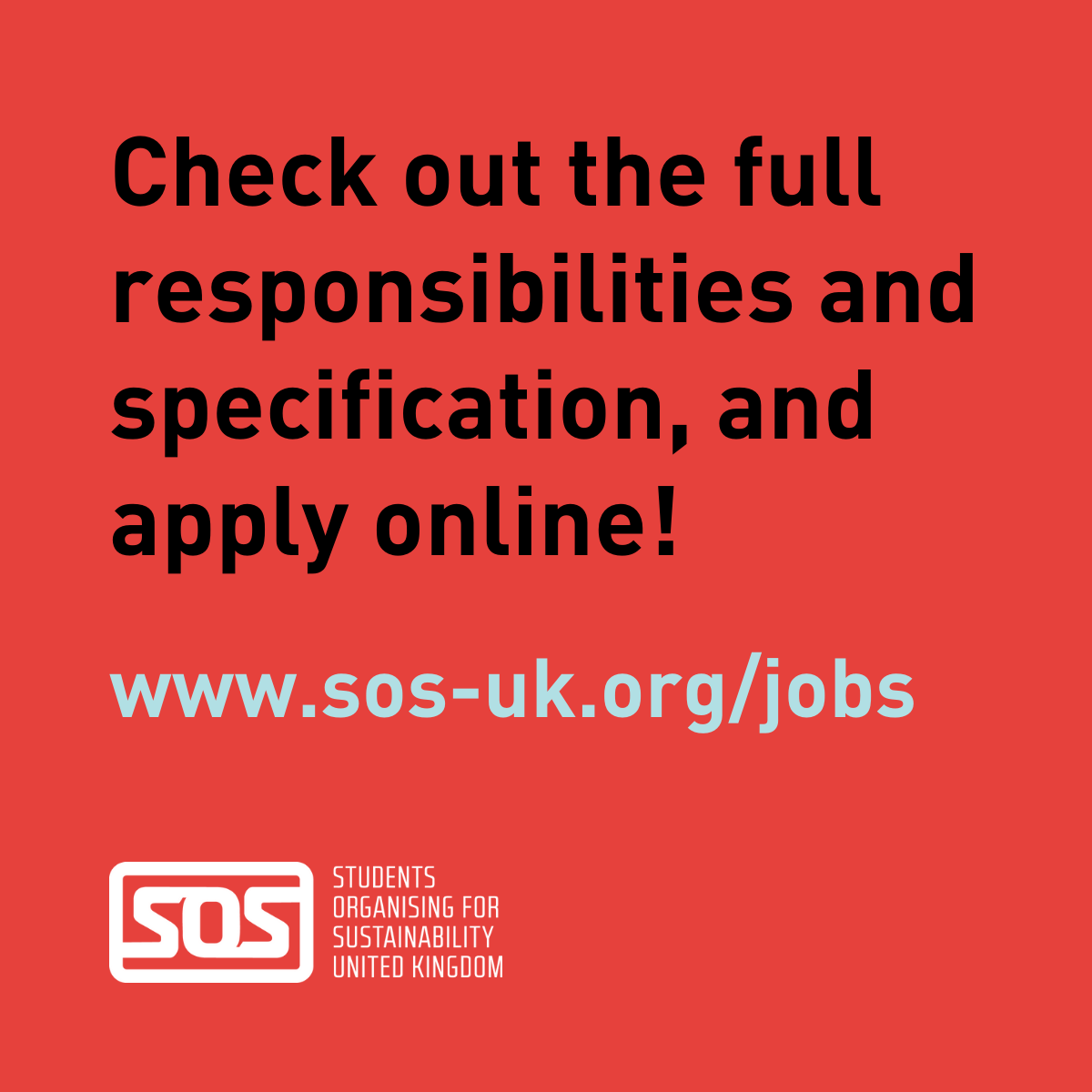 Want to play a crucial role in shaping and driving impactful projects and campaigns at SOS-UK? Your research skills are needed as our new research coordinator! 

Check out the full job profile and apply via our jobs page - see link in our bio!