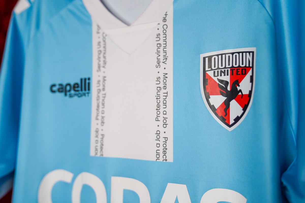 LoudounUnitedFC's tweet photo. The details...
#HeroKit | #LoudAndUnited
See the kit in action Saturday night as we take on @PHXRisingFC for Hometown Heroes Night
ποΈ https://t.co/1YN8S8y6Qm https://t.co/2z2fO0Mlk2