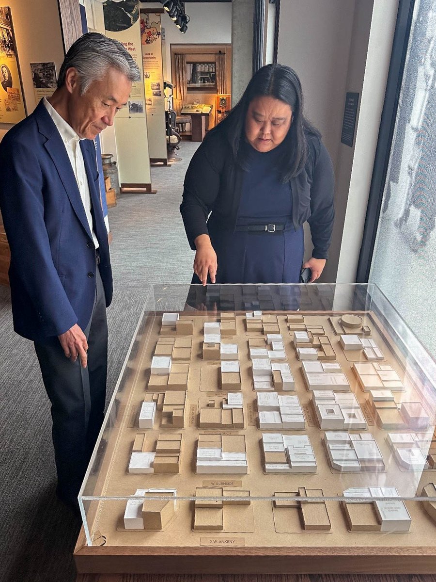 I visited the Japanese American Museum of Oregon <a href="/JAMOpdx/">Japanese American Museum of Oregon</a> at the Naito Center. I learned about the important history of the Portland Nikkei community and Bill Naito’s legacy &amp; contributions to Portland. Thank you for preserving and sharing this vital history. -Ambassador Yamada