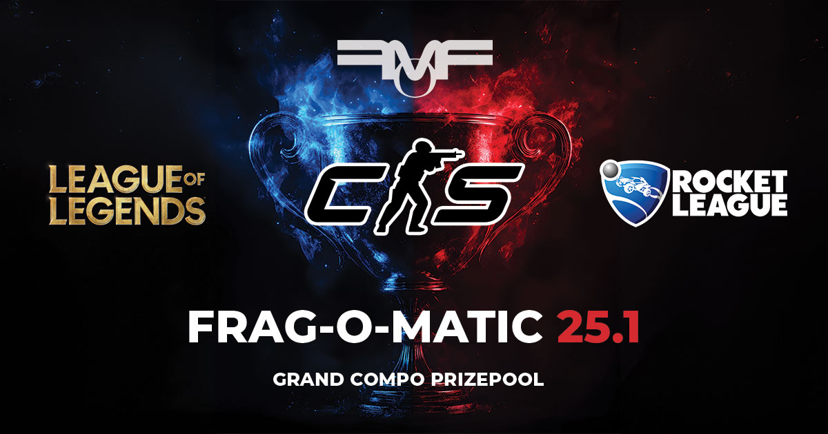 FoMLan's tweet photo. 📷 Grand Tournament Prizes Revealed! 📷

Up to €4,500 in prizes is up for grabs in our Grand Tournament! The more teams that join, the bigger the rewards in CS2, LoL &amp; Rocket League.

Don’t miss your chance and take home your share of the prize pool! 📷

https://t.co/0LFm4yjB0n https://t.co/t6Zy3sGEKU