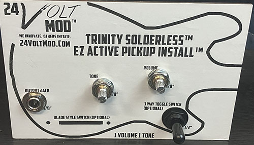 24VoltMod's tweet image. Another Trinity Solderless™ Fishman Fluence Install Kit on its way out to a customer! You can install your own Fishman Fluence with no soldering!! Get yours here: 24voltmod.com/shop/ols/produ…

#24voltmod #24vmod #fishmanfluence