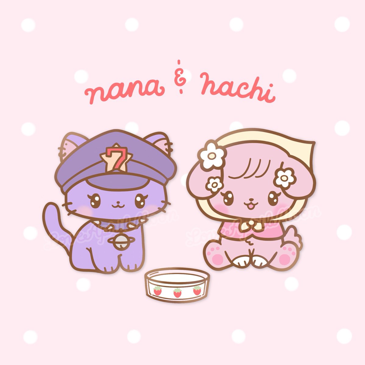 Nana + Hachi Forever 🍓🥛