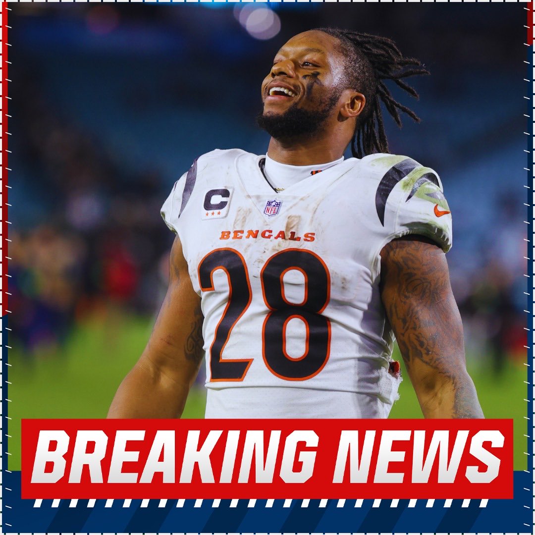 🚨Breaking

The #Texans are releasing RB Joe Mixon. He will become a free agent.