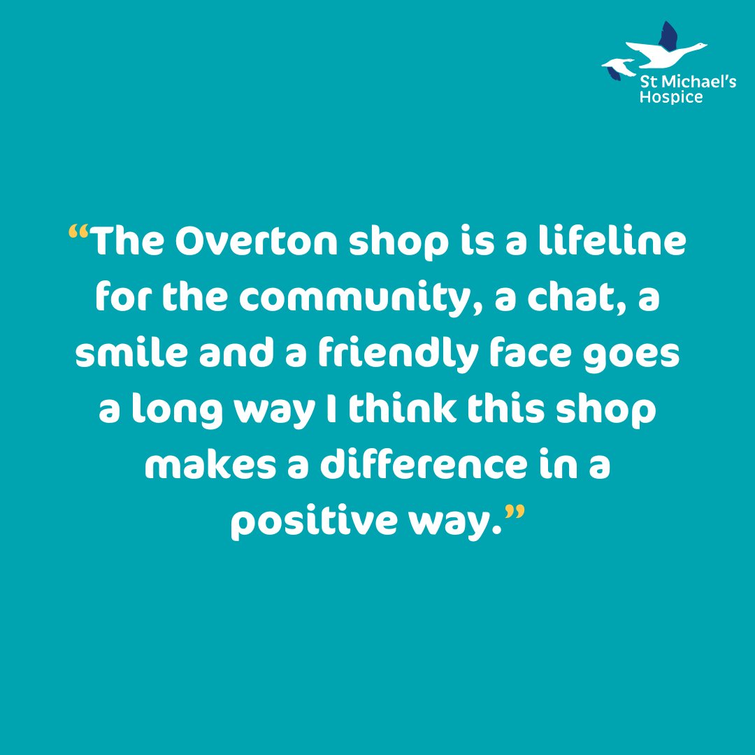Our #StMichaelsHospice shop in #Overton has been shortlisted for the #UKsFavouriteCharityShopAward! Please help us win the title of best charity shop in the South-East region - and even the UK's Favourite Charity Shop Award by voting for us: ow.ly/CCbc50T7H15