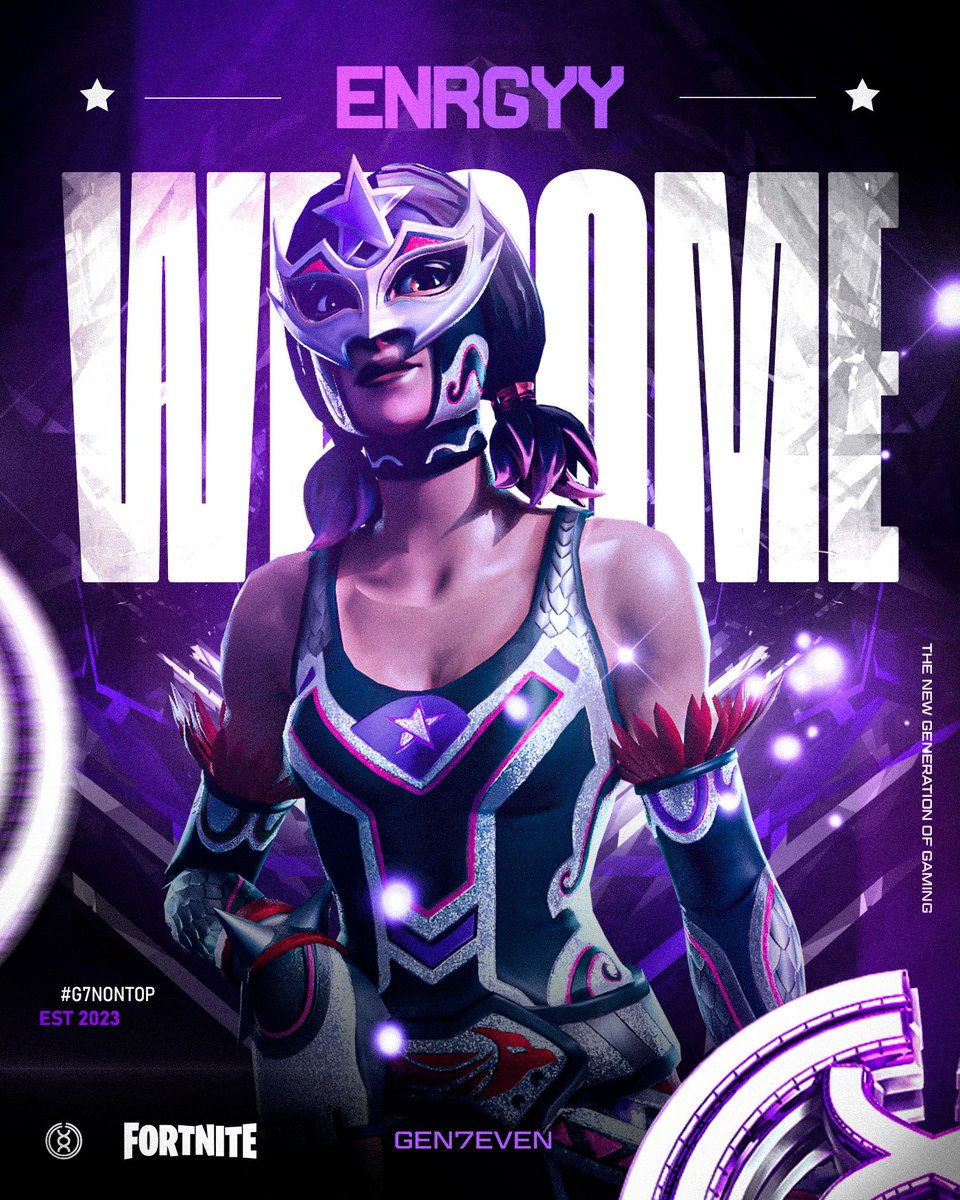Its official...🎉🥳
welcome @Enrgyyyy !💜

#G7NonTop #Fortnite