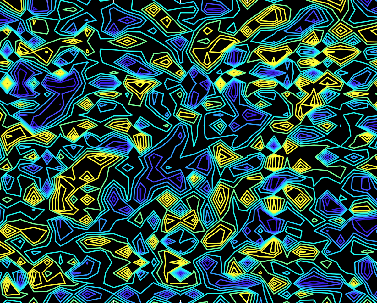 Ale_Scire_Unipv's tweet photo. Contour plot of trigonometric functions of integer numbers, the #transcendence of #pi creates non-repeatitive #pattern. No noise there :D  #trigonometry #squaredcircle #math #contourplot https://t.co/E0VjHUEEoU