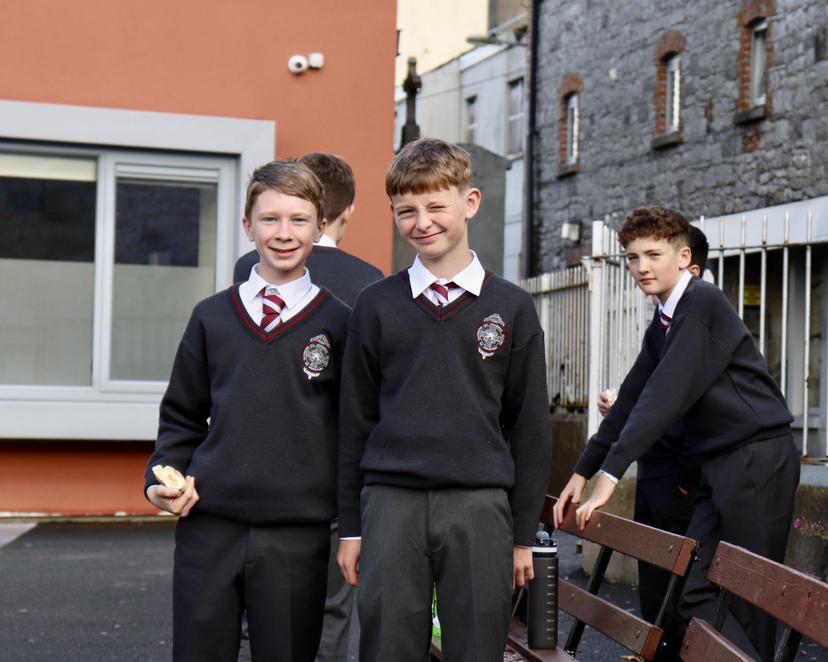 CBSKilkenny1859's tweet photo. There was great excitement today, as we welcomed the 165th 1st Year cohort to James’s Street since we first opened our doors on September 24th 1860. Welcome to our community boys. #BrothersTogether. https://t.co/DjUEbvChPM