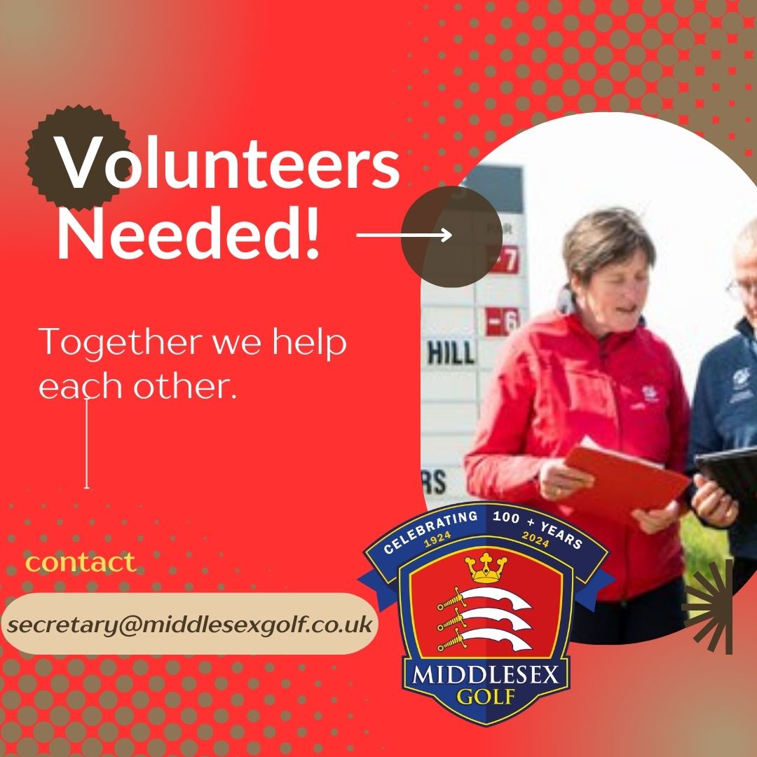 Ever considered being a Volunteer?

There is no fixed commitment, maybe come to an event  &amp; get involved ?

You will meet new people, have fun, we will even feed and water you 😁

Come visit the WOMEN'S Autumn Meet on the 5th Sep  <a href="/EnfieldGC/">Enfield Golf Club</a>

#volunteering #MiddlesexGolf
