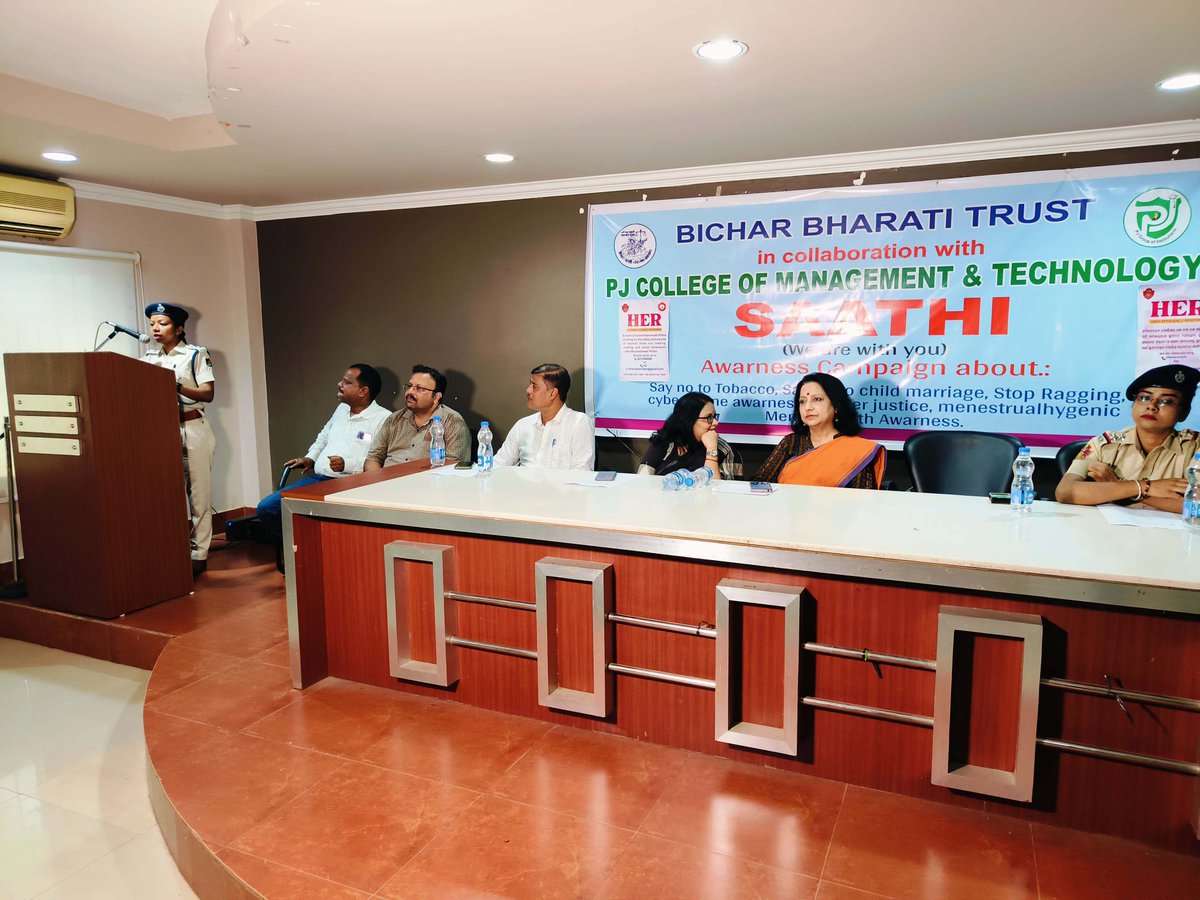 HER Team Conducts Awareness Programme at PJ College of Management and Technology.
On August 27th, 2024, the HER Team conducted an impactful awareness programme at PJ College of Management and Technology, Kesura.