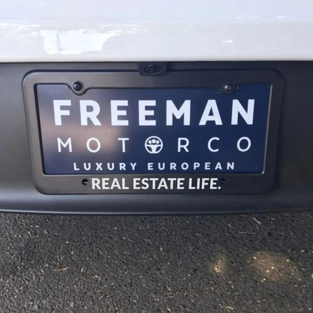 ATREstore's tweet photo. End of Real Estate Era Sale!💰 

There's no such thing as too much advertising! Our license plate frames are on sale 30% off. Grab yours before they're gone 

#RealEstate #RealtorLife #RealEstateAgent #Marketing #HomeSelling #AgentLife #RealEstateTips https://t.co/hFkOz2XhuC https://t.co/X3Zc358TqB
