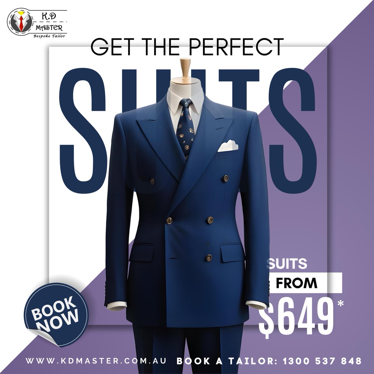 KDmaster8's tweet photo. If you’re someone looking for bespoke suits that give a sophisticated look on all occasions and make you stand out, then you’re at the right place.
Starting from $649, our bespoke suits are worth buying. 
#Fashionable #menswear #mens #WeddingJacket https://t.co/T8rCwgKj0D