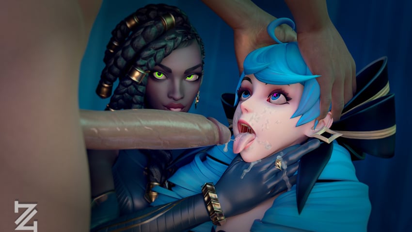 Senna has taught me so much about how to deal with the Harrowing!

I stupidly thought I should fight it it with my hallowed weapons, but she was very clear that a doll like me is better suited to being used than being of use in combat.

Another cock? Let me show you my training!