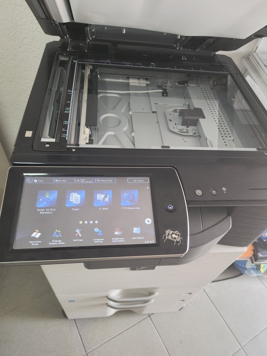 arkenstone30's tweet photo. Драги другари и другарки го продавам фотокопирот.
Марката му е Sharp MX M365 и доаѓа со 50%-75% боја во тонерот кој е за 40 000 копии.
Редовно одржуван, во перфектна состојба со сервисна книшка со се.
РТ ако може и повеќе инфо во ДМ или на 071/762655 фала ви многу ❤️ https://t.co/nTRYsJ4WuN