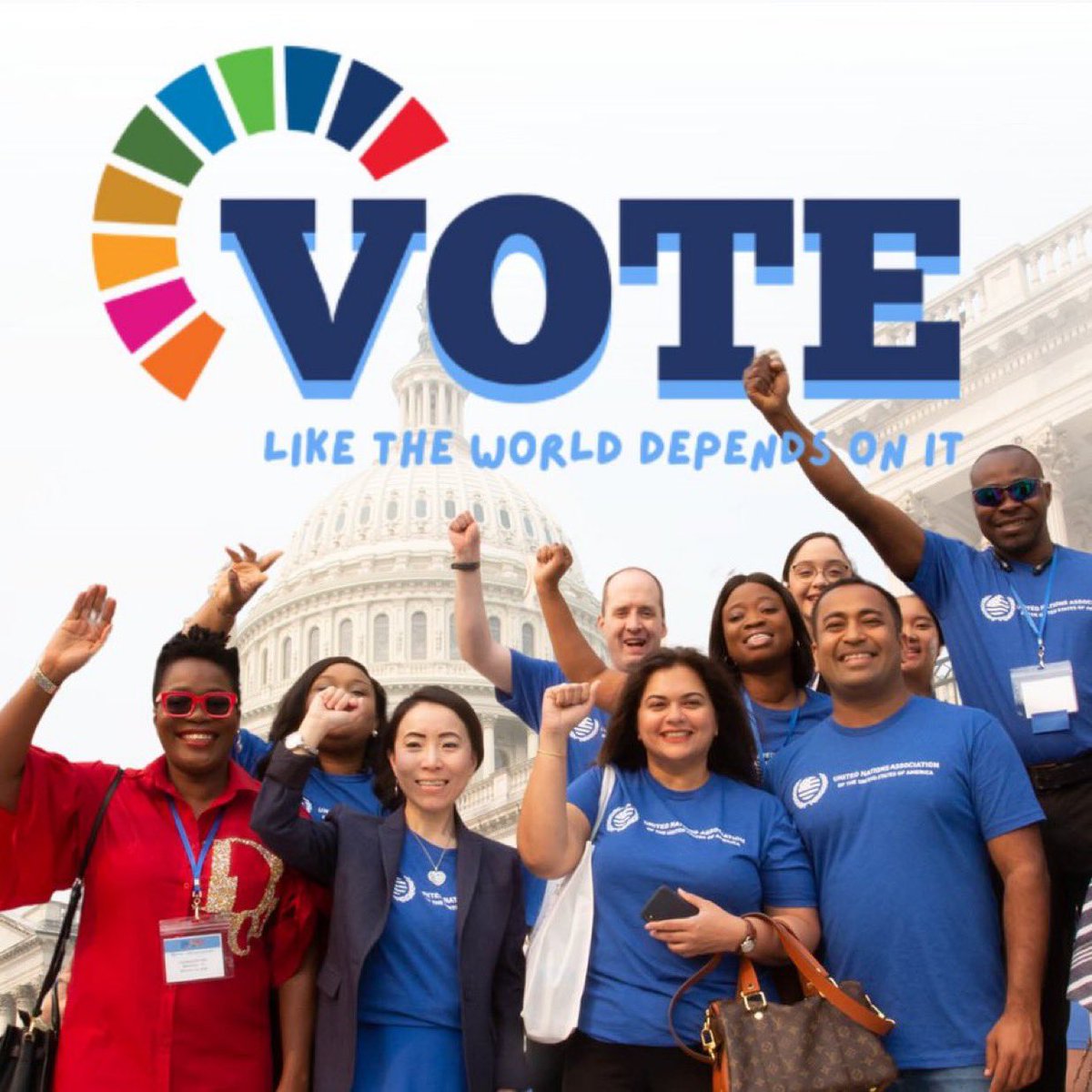 🌍 Your vote has the power to shape the future! Join our "Vote Like the World Depends on It" campaign and stand with 20,000+ UNA-USA members committed to global engagement. Make sure your voice is heard—check if you're registered to vote: weall.vote/girlupusa #Vote4TheWorld