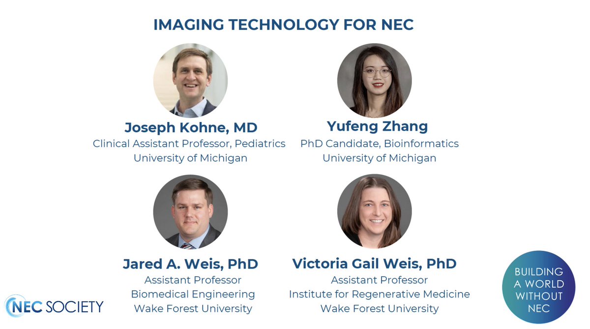 Our NEC Research Roundtable is happening now! Exciting science by #JosephKohne #YufengZhang <a href="/JaredWeis/">Jared Weis</a> <a href="/VictoriaWeis24/">Victoria Weis</a> We ❤️ the collaboration within our NEC Research Incubator-a safe space for scientists clinicians &amp; PF leaders to come together for a 🌎 without NEC! #preventNEC