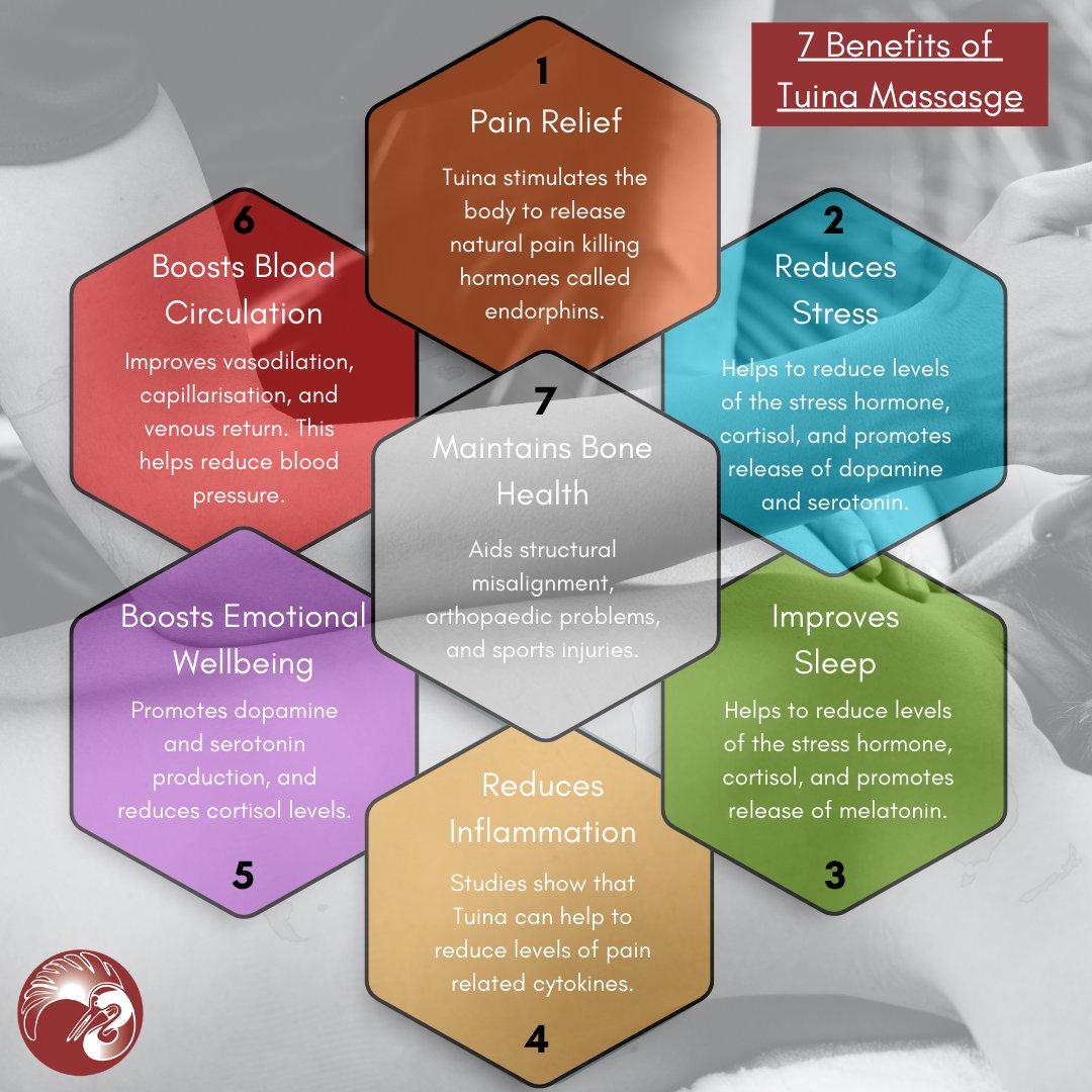 7 Benefits of Tuina Massage

asante-academy.com/chinese-medica…

info@asante-academy.com

#tuina #tuinamassage #massage #massagetherapy #therapeuticmassage #chinesemedicine #tcm #pain #painmanagement #sleep #inflammation #wellbeing #mentalhealth #wellness #health
