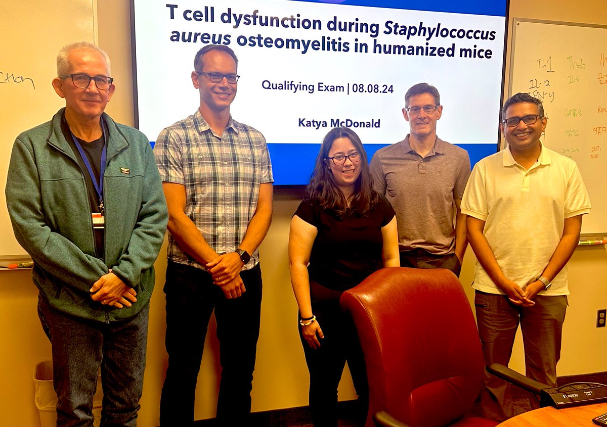 Gowri Muthukrishnan (@gowrishankar3m) on Twitter photo Congratulations <a href="/katyamcdonald/">katya</a> on passing your PHD qualifying exam with flying colors. #ProudPI <a href="/ROC_CMSR/">Rochester CMSR</a> <a href="/UR_Med/">UR Medicine</a> <a href="/UofR/">University of Rochester</a> <a href="/URMC_MBI_IMV/">URMC Immunology, Microbiology, & Virology</a> #URochesterResearch Congratulations <a href="/katyamcdonald/">katya</a> on passing your PHD qualifying exam with flying colors. #ProudPI <a href="/ROC_CMSR/">Rochester CMSR</a> <a href="/UR_Med/">UR Medicine</a> <a href="/UofR/">University of Rochester</a> <a href="/URMC_MBI_IMV/">URMC Immunology, Microbiology, & Virology</a> #URochesterResearch