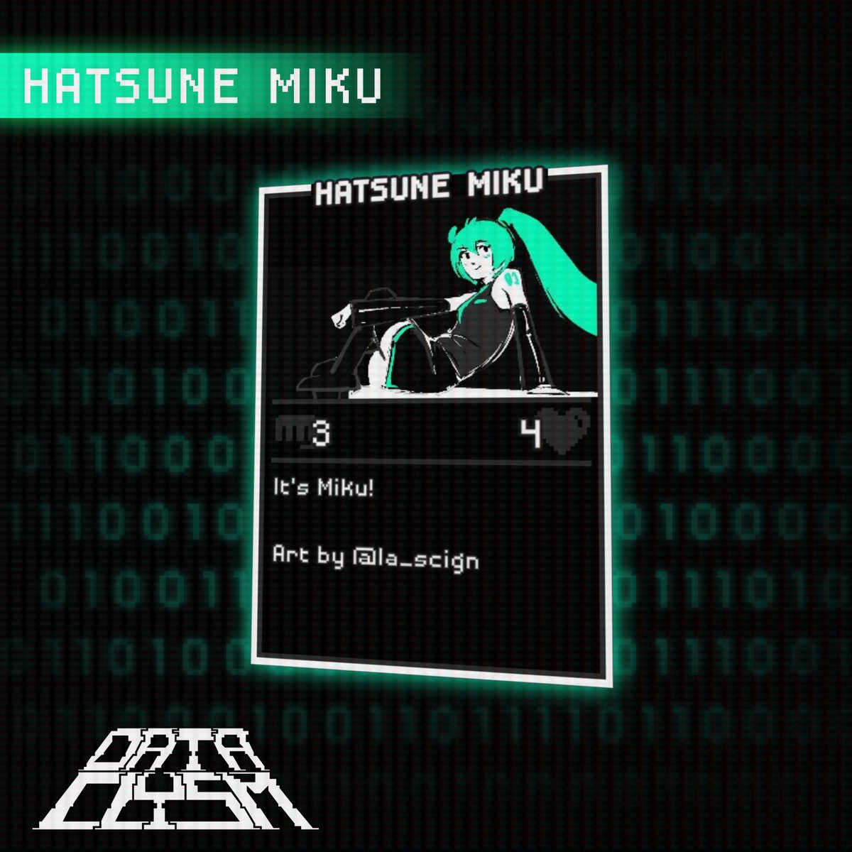 dataclysmtcg's tweet photo. Motherboard (from #Dataclysm) Miku!
#HatsuneMiku #Indiegame #Cardgame #tcg
Support Dataclysm on Kickstarter!
https://t.co/wdDLp76k75 https://t.co/rnaQlJlqi4