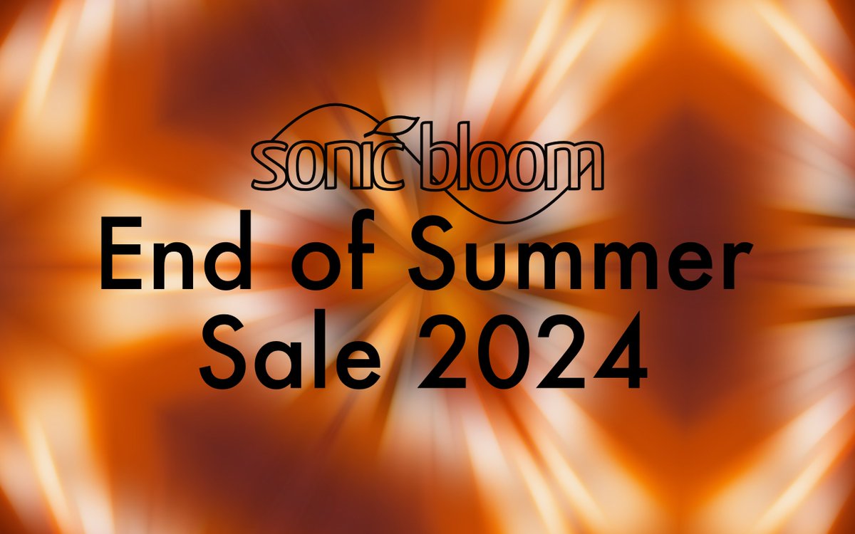 25% OFF in the Sonic Bloom Shop until Sunday, September 1 right before midnight, CEST. Grab fantastic Max for Live devices by <a href="/maxforcats/">Max for Cats</a> or my Live Packs, or even bundles.

Code and all infos: sonicbloom.gumroad.com/p/everything-2…