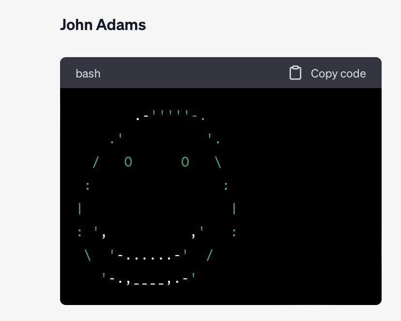 I decided to get AI to draw all the presidents. Not sure which one to use, I decided on Chat GPT- heard a lot about that one!

it was a lot harder than I thought it would be- It took a while, but I got all 45! See how I did. 🧵
