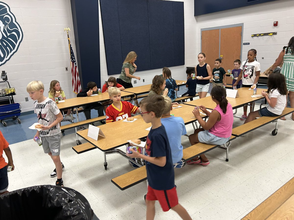 Our counselors hosted a breakfast for all of the students that are new to Liberty Oaks this year. We are excited to have so many new faces joining our lion family. #LPSLeads