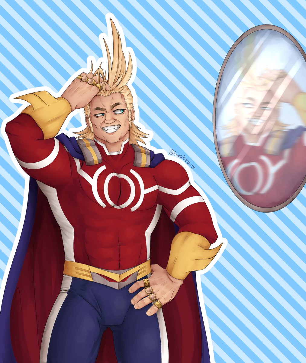 stwabears's tweet photo. #allmight … or is it? https://t.co/sFV0vXpHMZ