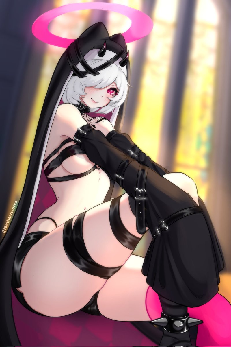 Bethartworks's tweet photo. Fanart for @Nanoless_  🩷🌸

#nanolart  #digitalart #Vtuber https://t.co/g6Xk2B1C4H