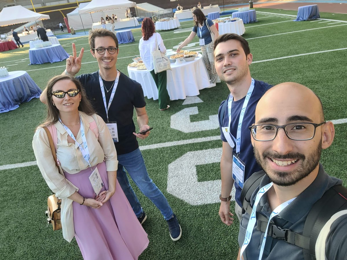 SynCat (@syncatlab) on Twitter photo Delegation of SynCat at #SCI2024! 
Enjoy wine besides science 🫠
Aperitivo in Velodromo Vigorelli 🔝🔝
#aperitivo #team #conference Delegation of SynCat at #SCI2024! 
Enjoy wine besides science 🫠
Aperitivo in Velodromo Vigorelli 🔝🔝
#aperitivo #team #conference