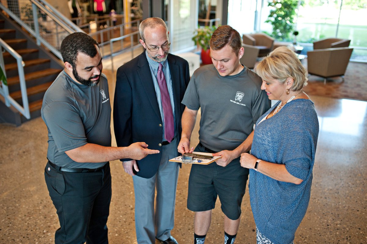 TwoMenBoston's tweet image. We know you love us for our local moving services. 💛We think you will love us just as much for our commercial moving services too!