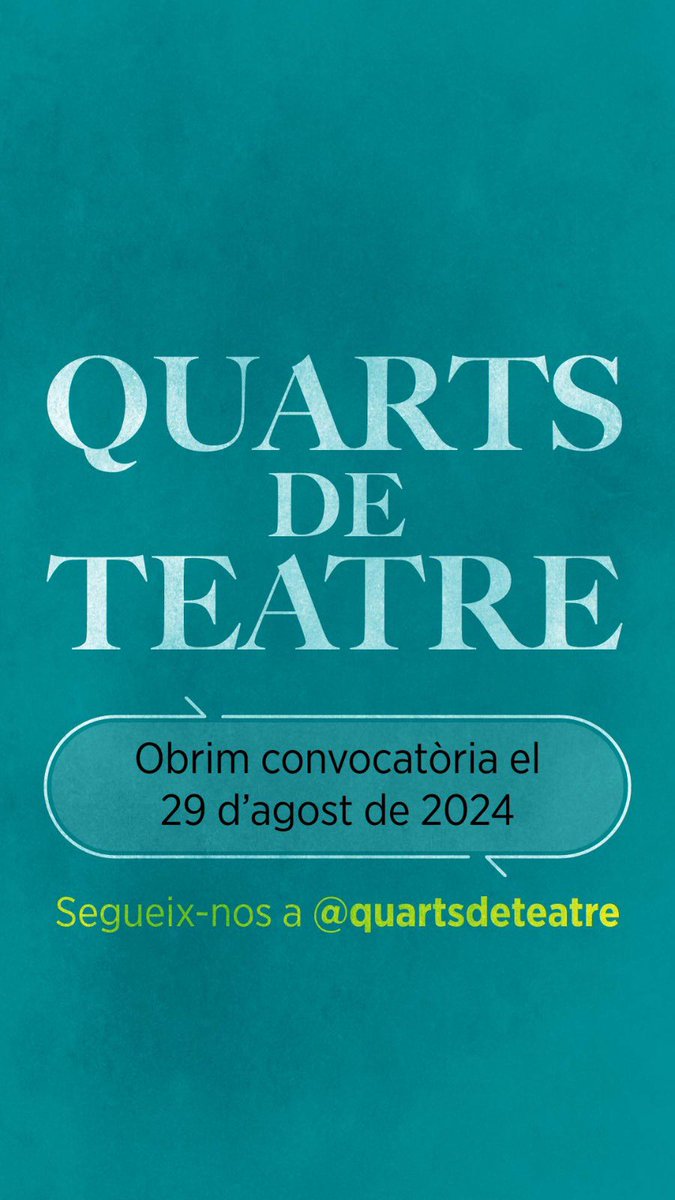 QuartsdeTeatre tweet media