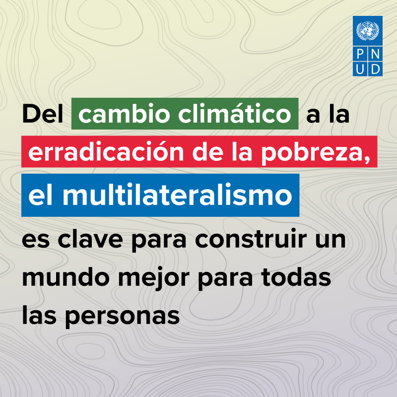 pnud's tweet photo. 🔎 ¿Qué es el multilateralismo?

👉 Significa que muchas naciones se unen por un solo objetivo: lograr un futuro sostenible, justo y equitativo para todas las personas.

ℹ️ https://t.co/3njjygpByS

🤳 Somos más fuertes cuando estamos unidos, ¿te sumas? ¡Comparte! https://t.co/eXwQP9BSfj