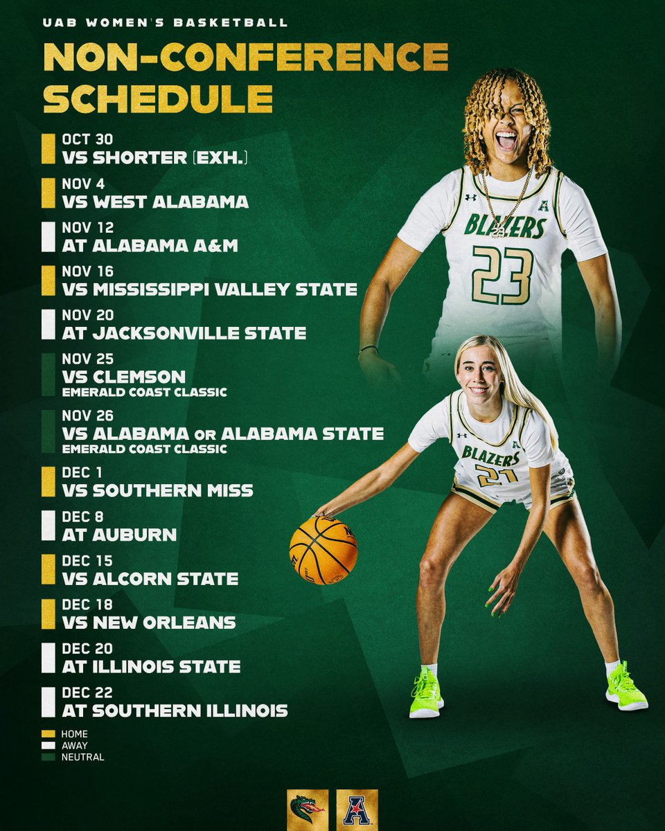 Mark those calendars 🗓️

Our 2024-25 non-conference schedule is 𝐇𝐄𝐑𝐄 ‼️

📰: bit.ly/3XnR3DB

#WinAsOne