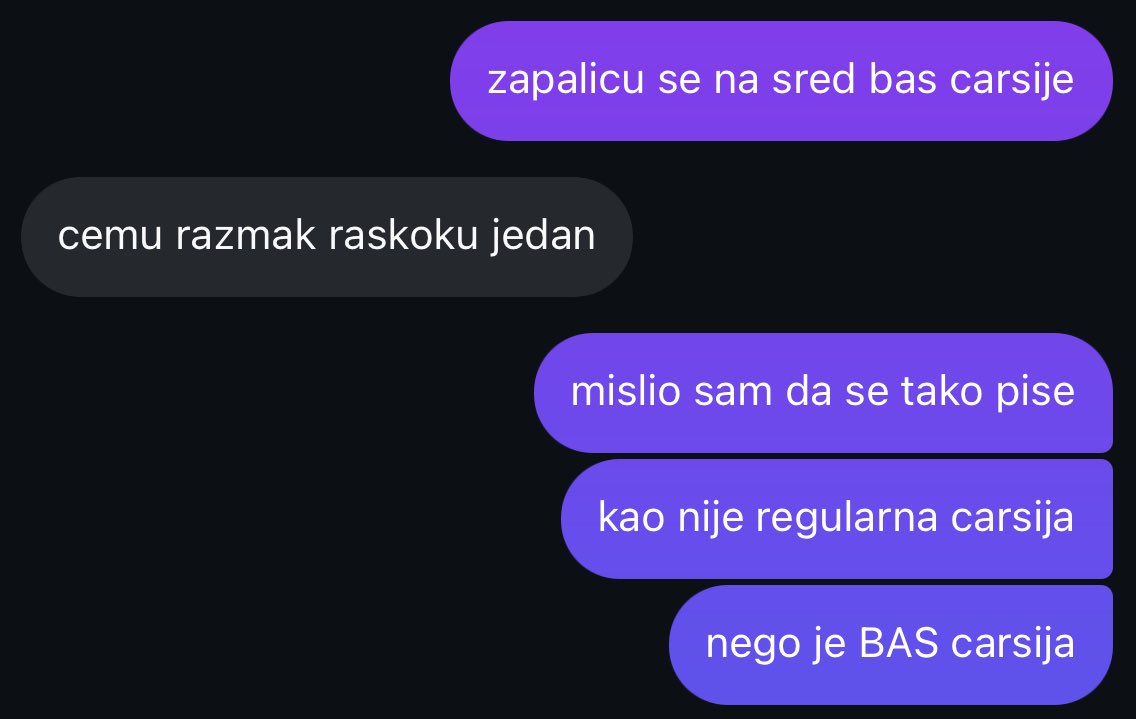 ništa spec bend ali ok bend