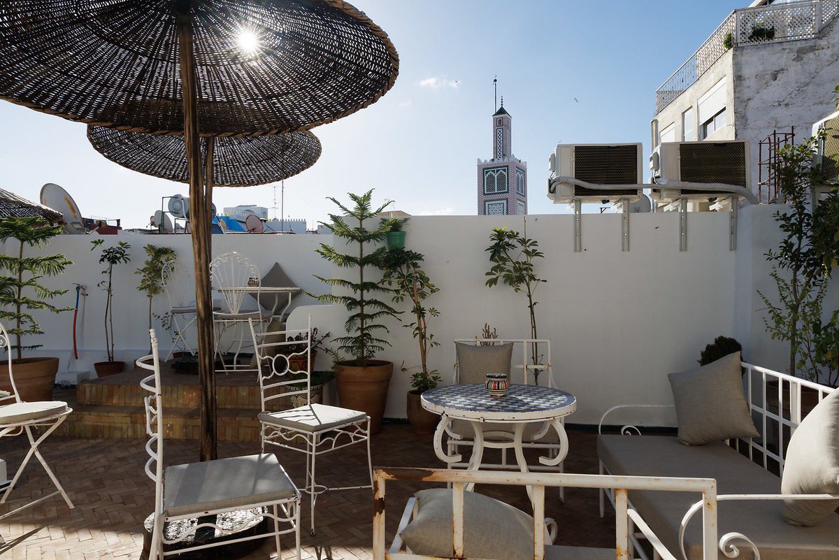 Highlights from my trip to Tangier, Morocco 🇲🇦 Hercules Caves, Cap Spartel, Bab Al Assa Castle, rooftop of Riad Sultana in Medina.