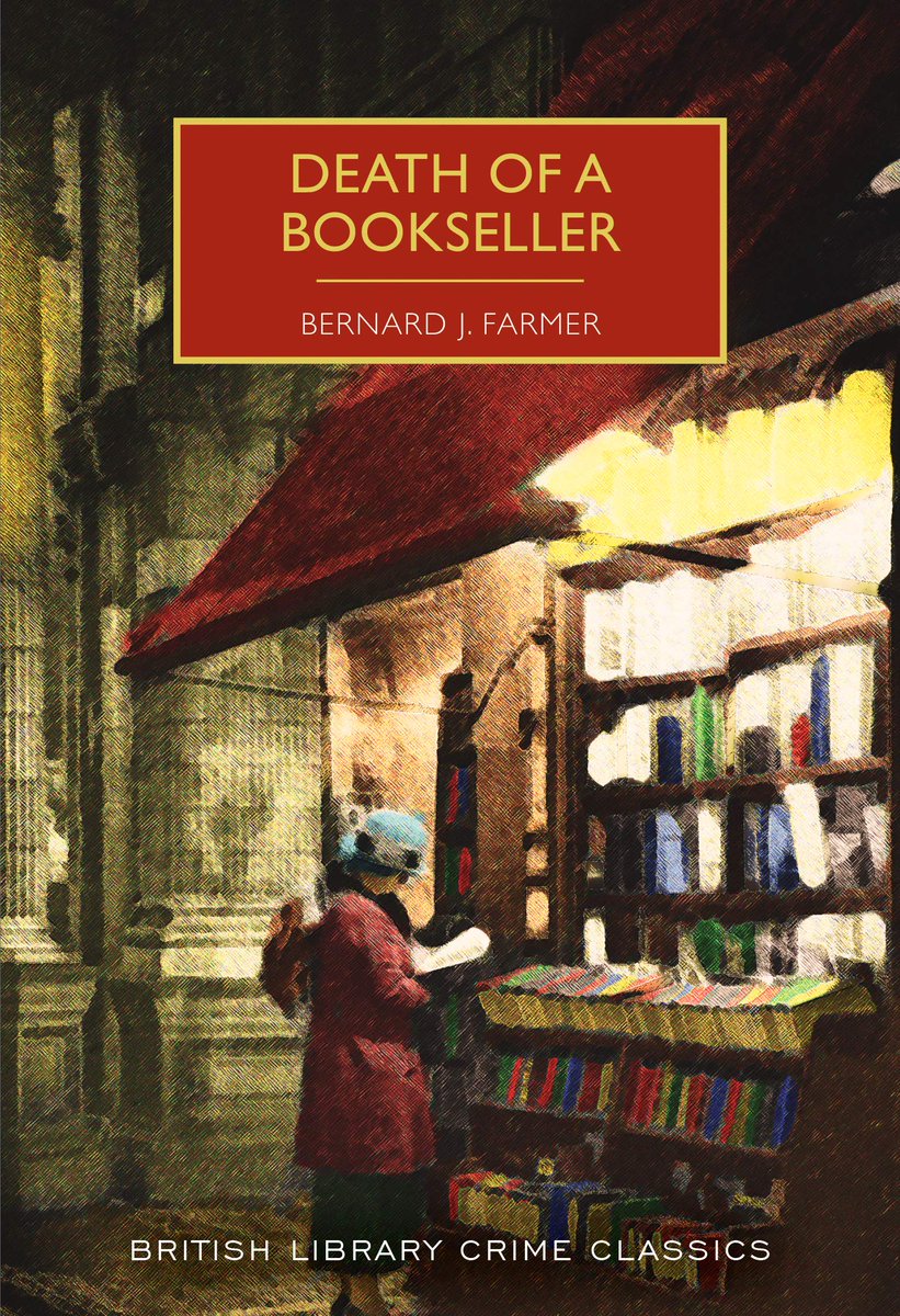 Death of a Bookseller by Bernard J. Farmer.

Sgt Wigan befriends him Mike Fisk on his beat, the two bond over books. When Mike is murdered and the wrong man convicted, Wigan aims to find the real killer.

Fun mystery, exploring book sellers, with an added flavour of demonology.