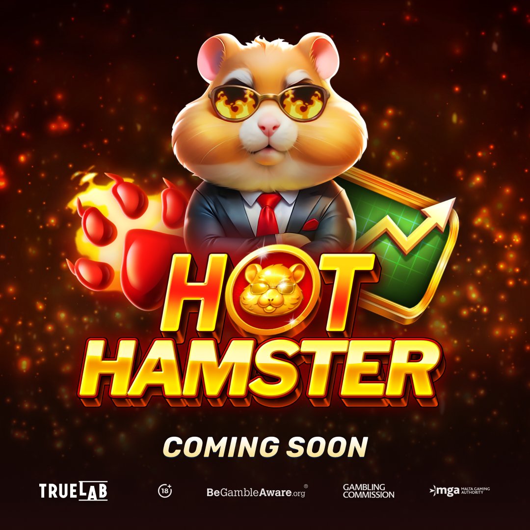 TRUExGames's tweet photo. 🔥 HOT HAMSTER is launching on September 11, 2024! 

🎉 A new addition to the TRUELAB HOT SERIES with 30 variable lines and expanding wilds! Easy, fun, classic gameplay! 🎰 

Play the demo: https://t.co/rDrYQcinLW #HotHamster #ComingSoon #TrueSlots

🔞 | Play Responsibly https://t.co/L38MoQu01s