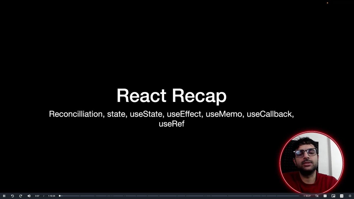 hetjethva07's tweet photo. Completed week 6.3
revised and learnt useRef, useState, useEffect, reconcilliation, re-rendering, useMemo, useCallback
@kirat_tw @100xDevs #100xDevs https://t.co/I7vjDFTvmr