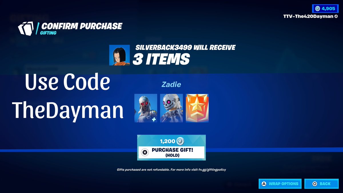 Weekly giftaways after custom games are the right way to spend your weekend #UseCodeTheDayman #Fortnite #Custom games