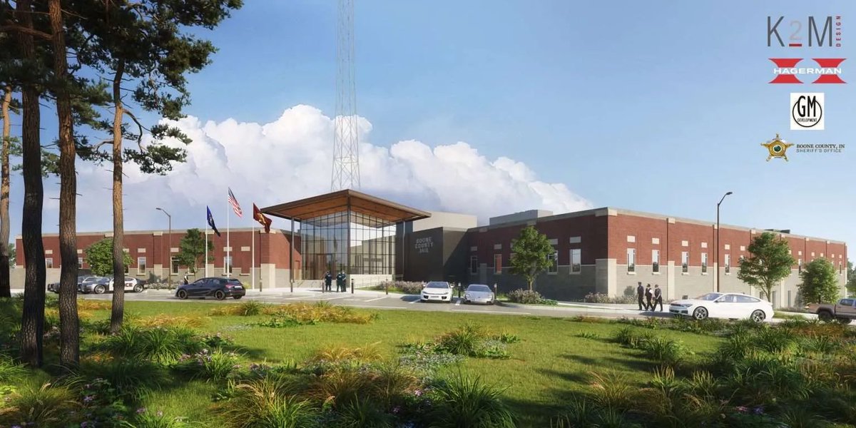 BooneCountyIN's tweet photo. 🚧 Exciting Update! 

The Boone County Justice Center is now over 80% complete and still on budget! 🎉 

Huge kudos to Mike Nielsen and the entire project team for their remarkable efficiency and time management. 

Stay tuned for more updates!

 #JusticeCenter #CommunityProgress https://t.co/3Z8T3lEL5N