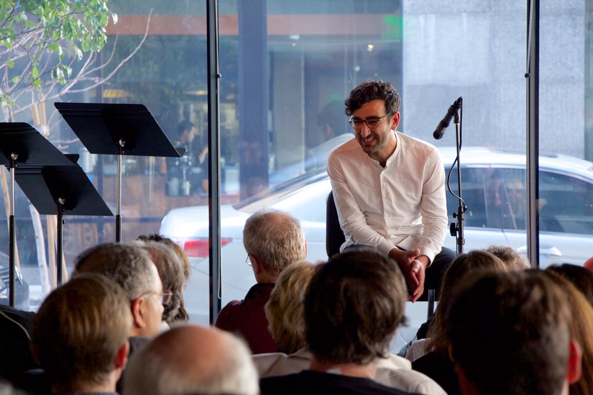 kronosquartet's tweet photo. Happy Birthday to our dear friend Sahba Aminikia! It’s been such a joy to work with Sahba over the years - here are just a few photos:

1 - 2017 - our Kronos Festival Artist in Residence
2 - 2018 - planning meeting https://t.co/SEdy0OuRgV