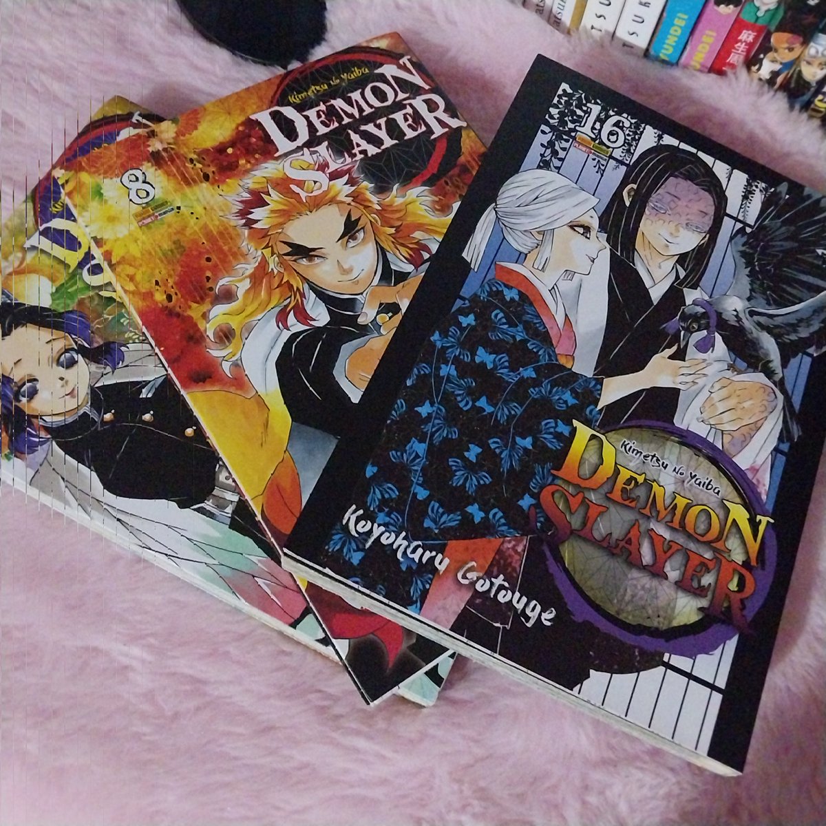 Feedback super positivo novamente <a href="/s2channie97/">☆⁵</a> que me vendeu esses demon slayers no precinho! Veio tudo muito bem embalado novamente, muito obrigada ❤️